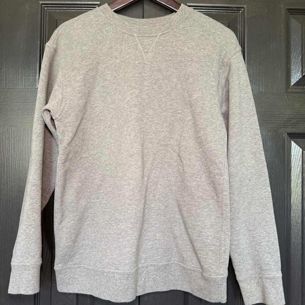 Lululemon All Yours Crew *Terry Heathered Gray Crewneck Sweatshirt